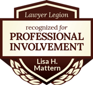 Lawyer Legion | Recognized For Professional Involvement | Lisa H. Mattern